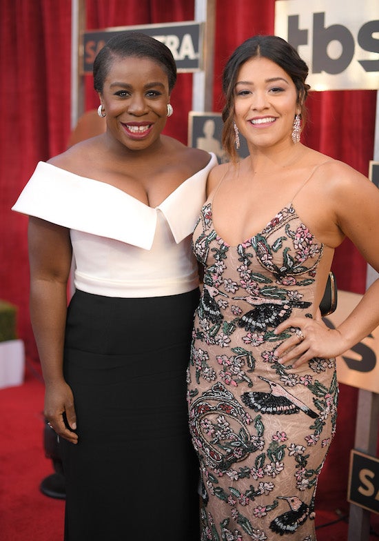 Uzo Aduba and Gina Rodriguez Uzo Aduba and Gina Rodriguez