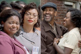 Watch ‘Hidden Fences’ Flub Resurface at Oscars 2017 Red Carpet (Video)