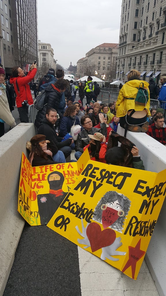 inauguration protest
