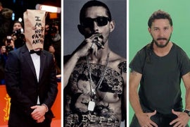 Shia LaBeouf’s 17 Most Outlandish Stunts, From Multiple Arrests to Permanent Tattoos (Photos)