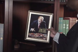 Stephen Colbert’s ‘Late Show’ Swaps Presidential Portraits After Inauguration (Video)