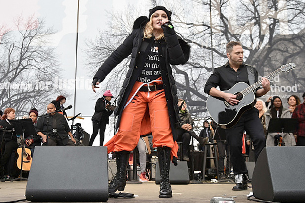 madonna women's march