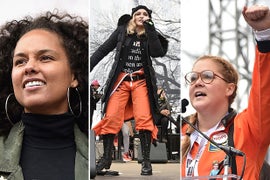 53 Stars Who Protested Trump at Women’s March, From Madonna to Scarlett Johansson (Photos)
