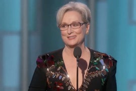 Meryl Streep Calls Out Donald Trump in Golden Globes Speech: ‘Disrespect Invites Disrespect’ (Video)