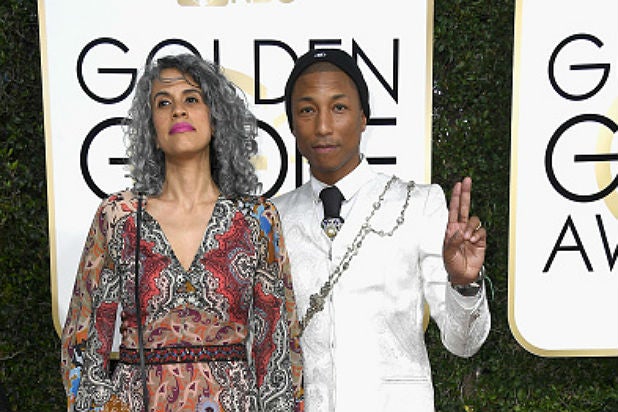 pharrell golden globes
