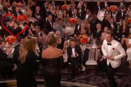 Golden Globes: Ryan Reynolds Shared a Kiss With Andrew Garfield
