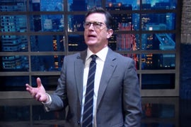 God Himself Weighs in on Vatican McDonald’s During Colbert Monologue (Video)