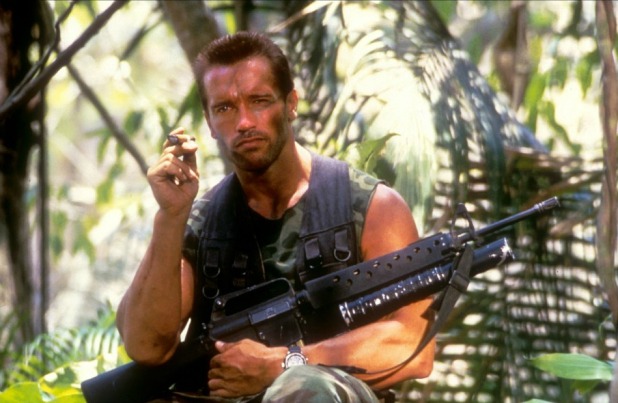 Arnold Schwarzenegger Dutch Schaefer The Predator Shane Black