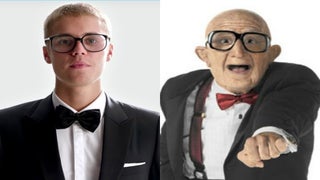 Justin Bieber, Dancing Old Man in Six Flags Ads: Separated at Birth? (Video)
