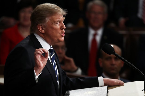 Donald Trump Delivers Address To Joint Session Of Congress