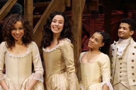 Watch ‘Hamilton’ Cast Serenade Lin-Manuel Miranda on Oscar Red Carpet (Video)