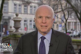 John McCain on Trump’s Media Evisceration: ‘That’s How Dictators Get Started’ (Video)