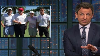 Seth Meyers Slices Trump’s Golfing in Latest ‘A Closer Look’ (Video)