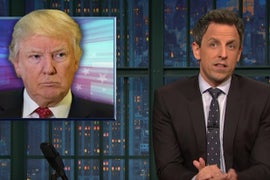 Seth Meyers Previews President Trump’s Address to Congress (Video)