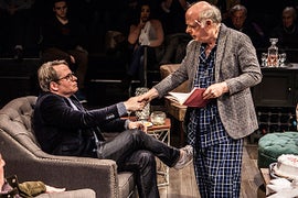 ‘Evening at the Talk House’ Theater Review: Wallace Shawn Gets Serious, Matthew Broderick Stays Cool