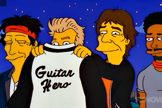 guitar hero simpsons