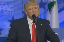 Trump Uses 13 Minutes of 48-Minute CPAC Speech to Bash ‘Dishonest’ Media