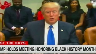 Trump Drops Black History Month Shocker: ‘Omarosa Is Actually a Very Nice Person’ (Video)