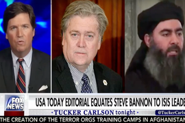 Tucker Carlson Lays Into USA Today Editor for Comparing Steve Bannon to ISIS (Video)