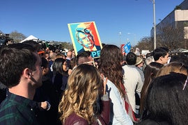 11 Bigly Signs We Saw At Hollywood’s Anti-Trump Rally