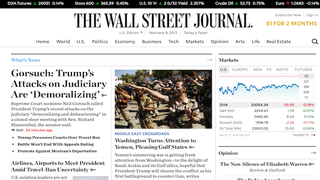 Wall Street Journal Newsroom Drama: Secret Emails, No. 2 Editor Defection