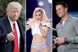 How 13 Oddball Super Bowl Prop Bets Paid Off, From Lady Gaga to Donald Trump (Photos)