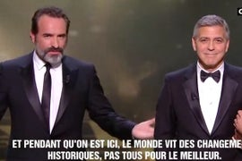 Watch George Clooney Bash Trump at France’s Cesar Awards (Video)