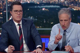 Jon Stewart’s Advice to the Media: ‘Kick Trump to the Curb’
