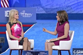 Kellyanne Conway Says Women ‘Have a Problem with Women in Power’ (Video)