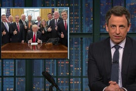 Seth Meyers Feels Bad for Trump: He ‘Just Wants a Friend’ (Video)
