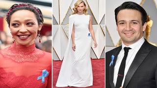 What’s That Blue Ribbon Stars Are Wearing on the Oscar Red Carpet?