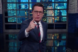 Stephen Colbert Grills James Comey at Mock Hearing (Video)