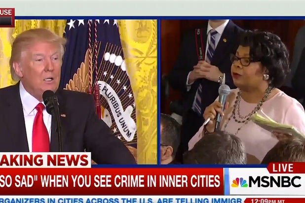 Donald Trump April Ryan