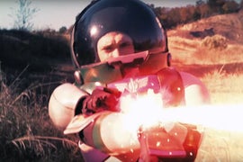Watch Darth Vader Beat the Batteries Out of Buzz Lightyear (Video)