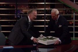Bill Maher Shares Marijuana Cake With Roger Stone (Video)