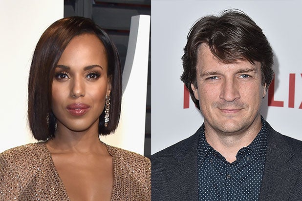 Kerry Washington Nathan FIllion Cars 3