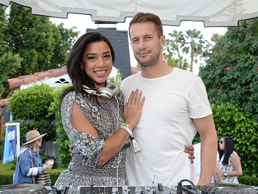 Hannah Bronfman Brendan Fallis Coachella