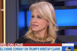 Kellyanne Conway Defends Spy ‘Microwave’ Claim: ‘I Wasn’t Making a Suggestion About Trump’ (Video)