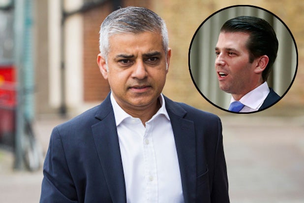 Sadiq Khan Donald Trump Jr