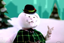 Colbert’s ‘Late Show’ Murders Sam the Snowman in Blizzard-Mocking Cold Open (Video)