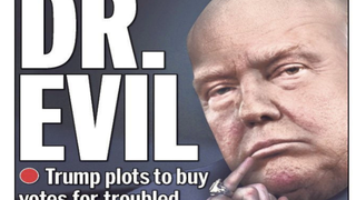 Trump as Dr Evil and 9 Other Covers That Have Ridiculed the President (Photos)