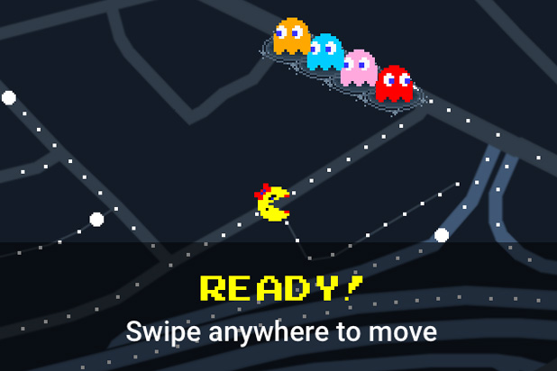 Play Pac-Man in Google Maps  Secret April Fools Day Trick 