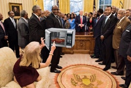 Meme Machine Rolls Over Kellyanne Conway Again With #Microwavegate