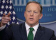 Sean Spicer green tie