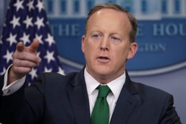 Inside Press Secretary Sean Spicer’s White House Briefing Room: ‘There Is No Average Day Covering Trump’