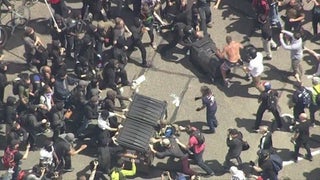 Violence Erupts at Berkeley Between Pro and Anti-Trump Protesters