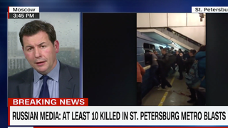 St Petersburg Metro Explosion Kills 10 in Russia
