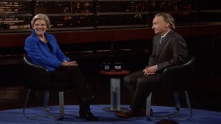 Elizabeth Warren Shoots Bill Maher Side-Eye When He Teases ‘They Don’t Like You, Pocahontas’
