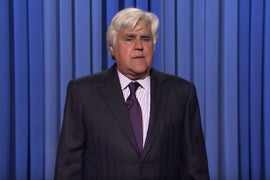 Jay Leno Tags Into ‘Tonight Show’ Monologue to Shred Clintons, Trump (Video)