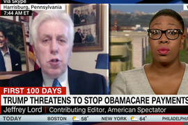 CNN Commentator Jeffrey Lord Just Compared Trump to MLK and the Internet Is Not Having It (Video)